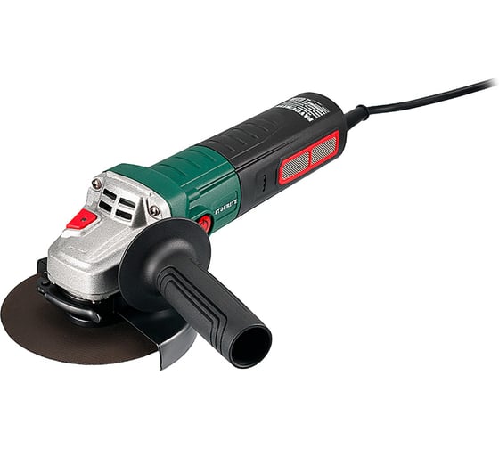 Изображение товара УШМ FAVOURITE 1200 Вт, диск 125/22.2 мм, М14, 5000-8500 об/мин, плавный пуск, стабилзация оборотов, бесщёточный двигатель. 106041200