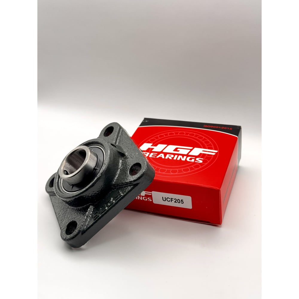 Изображение товара Подшипник HGF UCF 205 25x95x35.8мм узел с квадратным фланцем