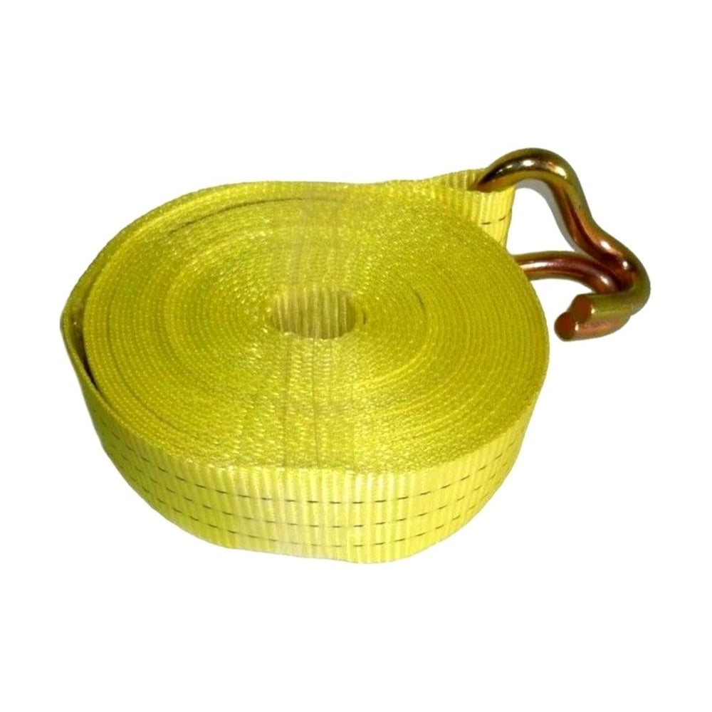 Изображение товара Лента текстильная для стяжных ремней 75мм 7м профессиональный с крюками