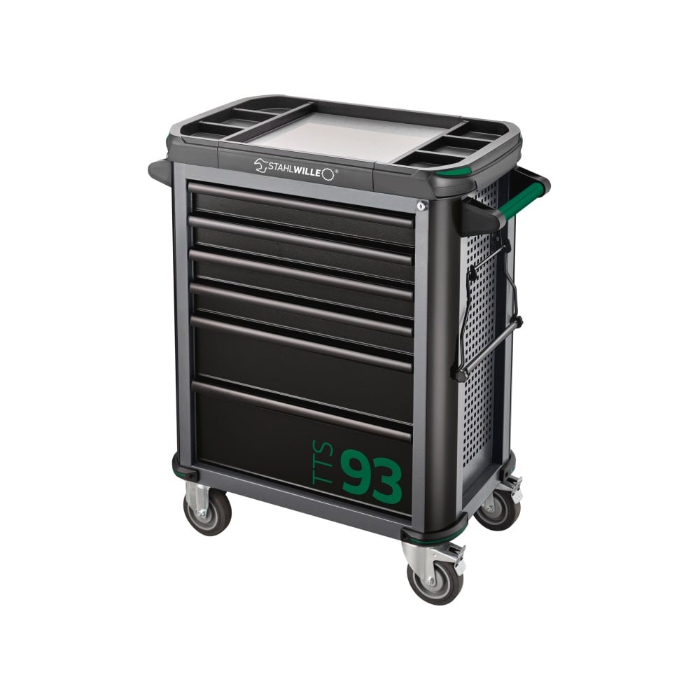 Изображение товара Инструментальная тележка Stahlwille с 6 ящиками RAL 7016 профессиональная