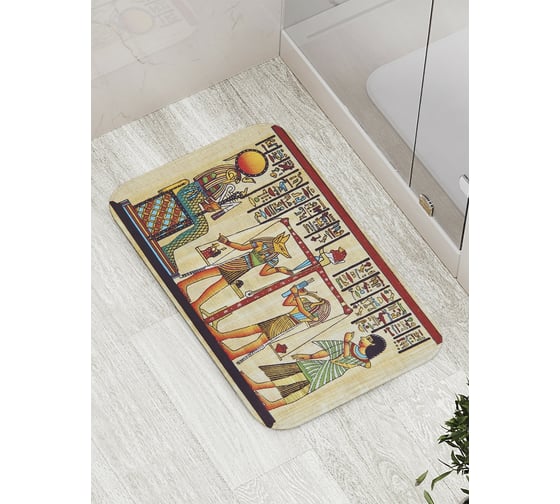 Изображение товара Коврик противоскользящий JoyArty "Божественная беседа" для ванной, сауны, бассейна, bath_9328