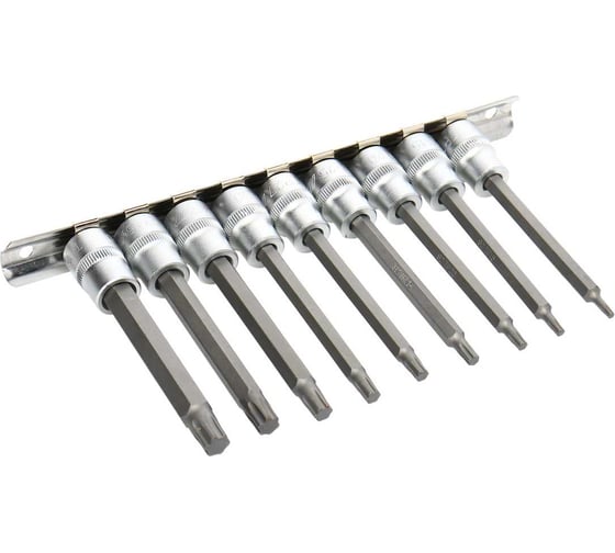 Изображение товара Набор насадок JTC STAR PLUS 3/8 TP10-TP50 9 предметов JTC-7123