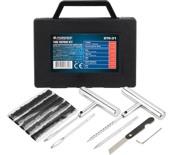 Изображение товара Набор инструментов для ремонта шин Forsage F-STK-31(65718)