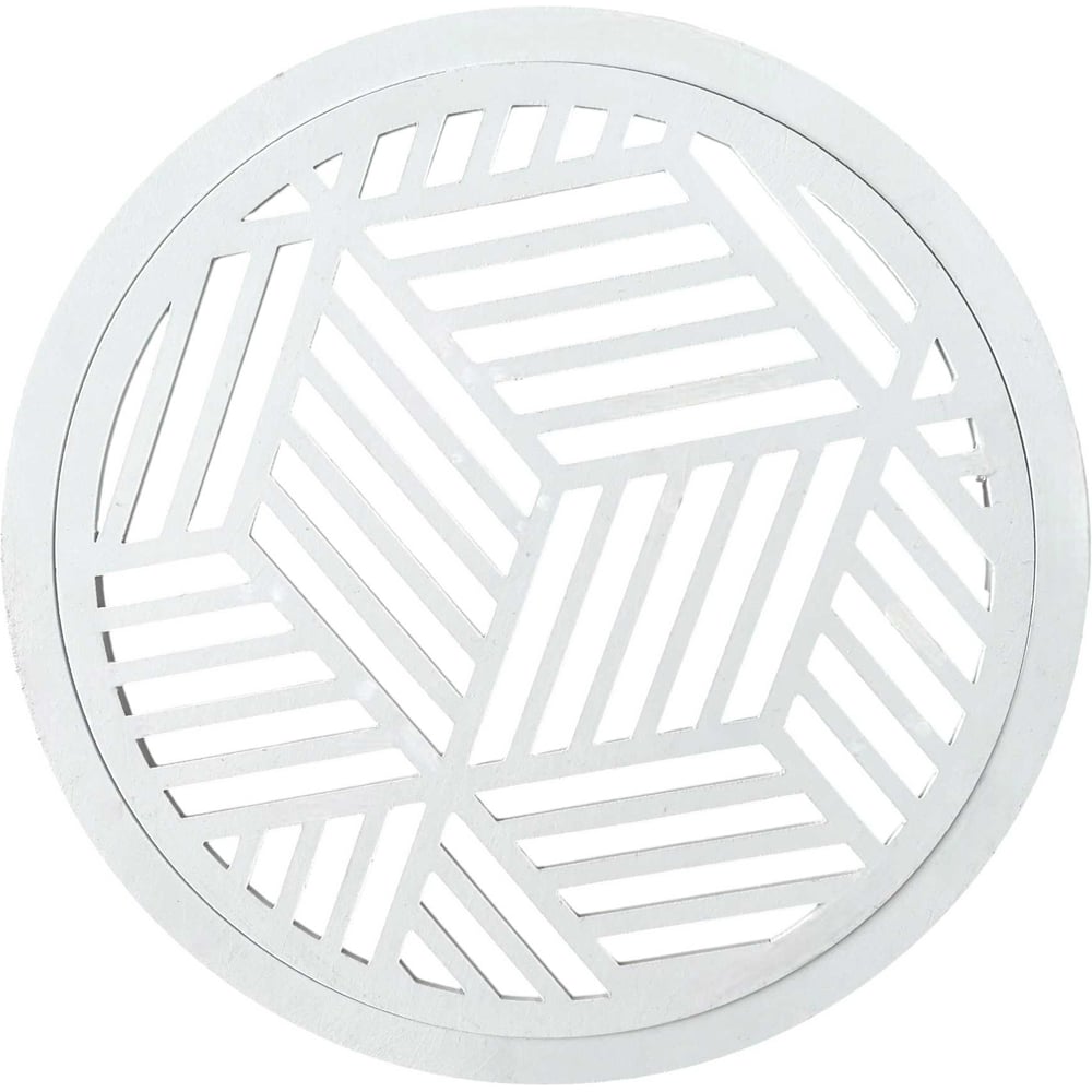 Изображение товара Вентиляционная решётка EKS Кубы D125мм белая без регулировки