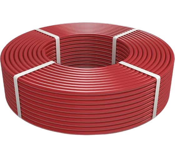 Изображение товара Труба ROKNI PE-Xa EVOH 17x2,0 бухта 300 метров красная Rok00012