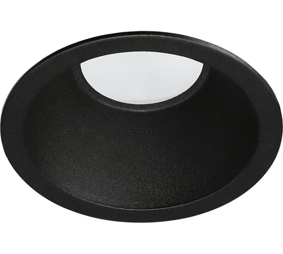 Изображение товара Встраиваемый cветильник WOLTA ACENTO под лампу MR11, с цоколем GU10, IP20, круглый, черный WDL-MR11/05BL-R