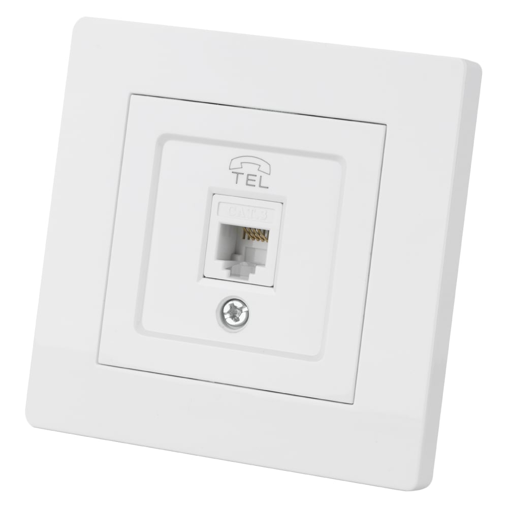 Изображение товара Телефонная розетка RJ11 белая Сенеж SQ1816-0042 ТДМ Электрик