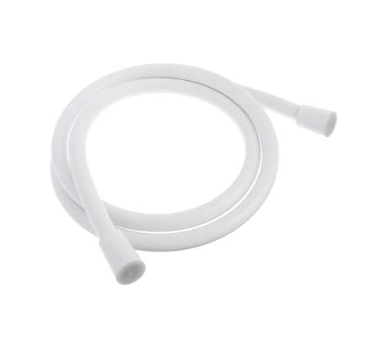 Изображение товара Шланг для душа RAIN 150 см, 1/2(Имп)-1/2(Имп), ПВХ, латунь, антитвист, белый 569-044