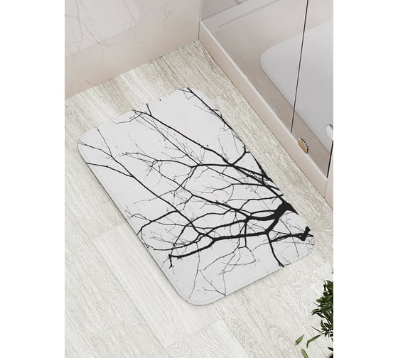 Изображение товара Коврик противоскользящий JoyArty "Грустящие ветки" для ванной, сауны, бассейна, bath_18088