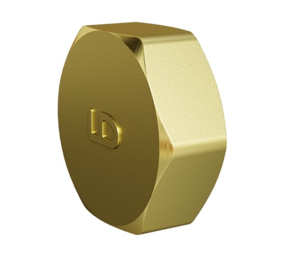 Изображение товара Заглушка ДМЗ DN25 (1") ВР латунь (упаковка 4 шт) ДМЗ.004.25