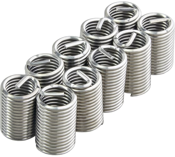 Изображение товара Вставка резьбовая для восстановления резьбы ZIPMEND LONG M12x1.75, 10 шт ZS-G021217-10L