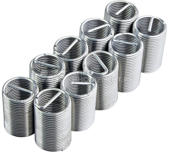 Изображение товара Вставка резьбовая для восстановления резьбы ZIPMEND LONG M14x1.25, 10 шт ZS-G021412-10L