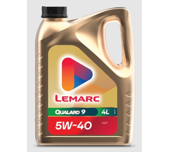 Изображение товара АКЦИЯ Масло моторное синтетическое QUALARD 9 5W40, канистра 4л+1л Lemarc Z50137972