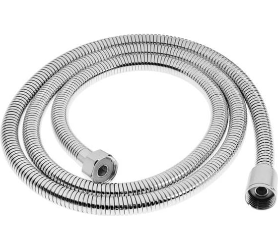 Изображение товара Душевой шланг ZEIN Z21PS растягивающийся 150-200 см, гайки металл, нержавеющая сталь, хром 5482388