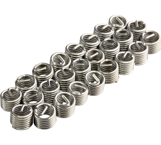 Изображение товара Вставка резьбовая для восстановления резьбы ZIPMEND M6x1, 25шт. ZS-G020610-25