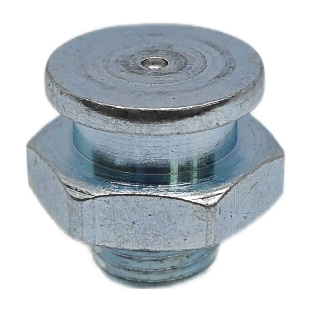 Изображение товара Пресс-масленка плоская MasloSmenka М1 16 мм комплект 10 шт оцинкованная сталь DIN3404