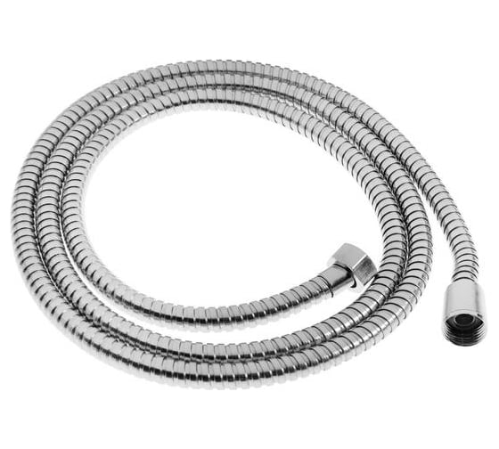 Изображение товара Душевой шланг ZEIN Z28PS, 200 см, гайки металл 1/2, запрессовочная втулка латунь 5482375