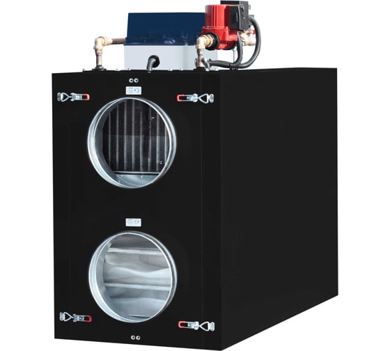 Изображение товара Вентиляционная установка TURKOV Zenit Standart XM 700 W2R220 v2 (ПВУ, жидкостн. нагреватель, 2-ст. рекуператор, автоматика, комплект датчиков) ЦБ-00061786