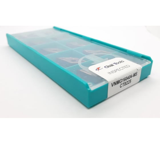 Изображение товара Пластина твердосплавная ChaiTools VNMG160404-MS CT8225