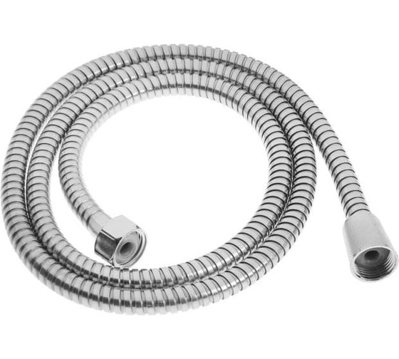 Изображение товара Душевой шланг ZEIN Z47PS 1/2, 150 см, с пластиковыми гайками, нержавеющая сталь 5482386