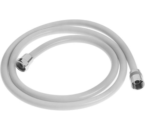 Изображение товара Душевой шланг ZEIN Z12PG 150 см, антиперекручивание, латунные гайки, светло-серый 5482430