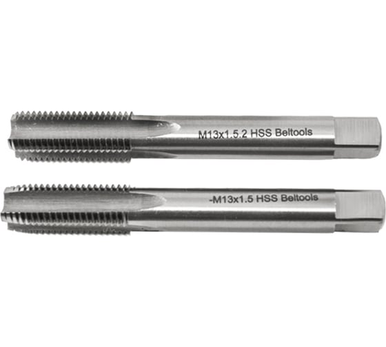Изображение товара Метчик М13x1,5 машинно-ручной HSS 2шт компл. исп1 ГОСТ 3266-81 Beltools ri.114.1755