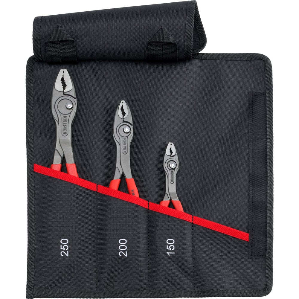 Изображение товара Набор клещей Knipex TwinGrip Set с фронтальным и боковым захватами в сумке