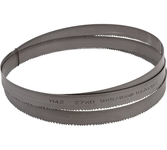 Изображение товара Пила ленточная M42 (2700 мм; 27 мм; шаг 5/8TPI) REALREZ 4687201902225