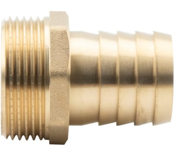 Изображение товара Штуцер для присоединения шланга ALATO латунный, наружная резьба 1.1/4x32 0128-3232