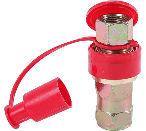 Изображение товара Евроразъем пневматический Крал 22 мм, красный 1059