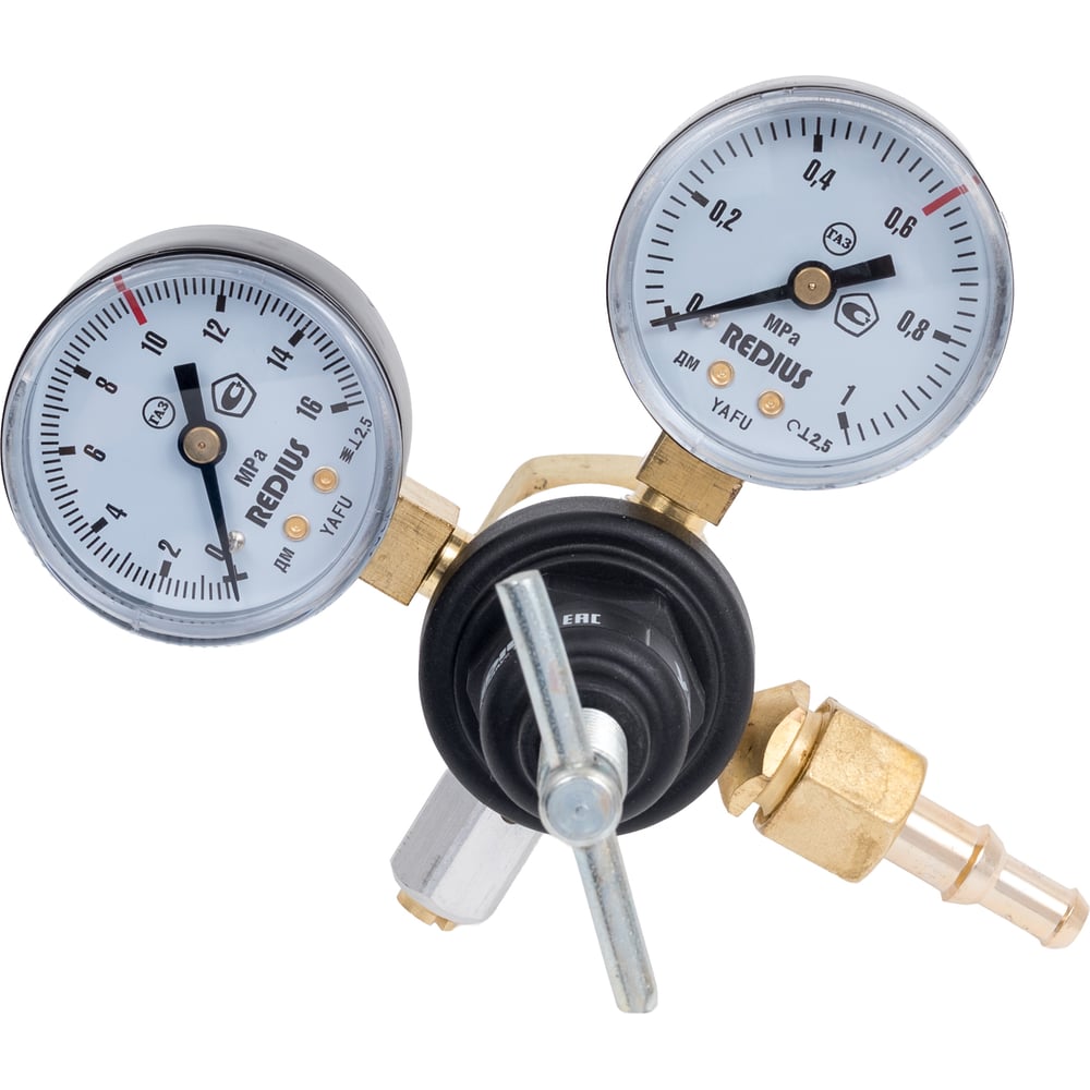 Изображение товара Регулятор углекислотный REDIUS УР-6-6 с поверкой в коробке