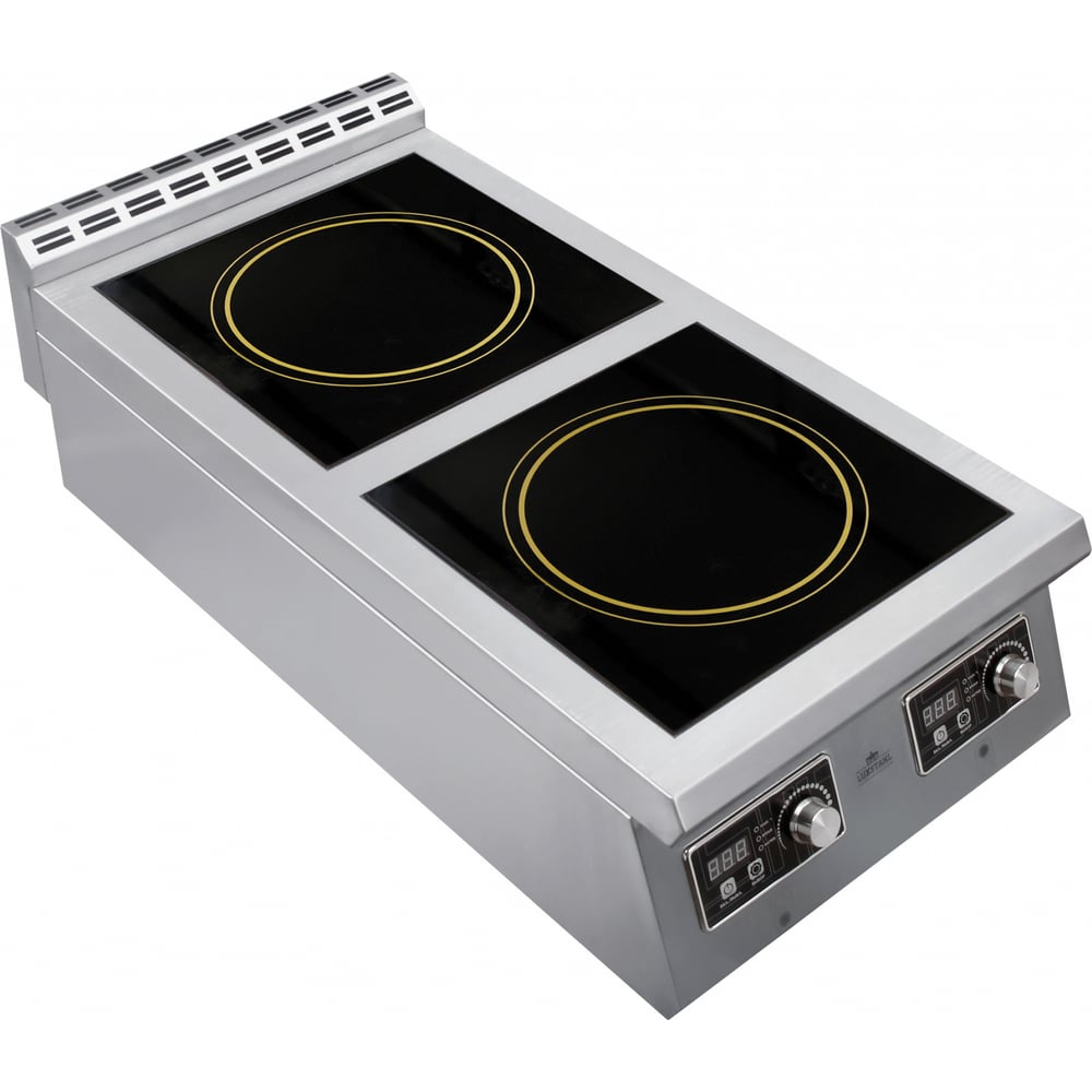 Изображение товара Индукционная плита Luxstahl ПИ 2-94 мко001 2-конфорки нержавеющая сталь