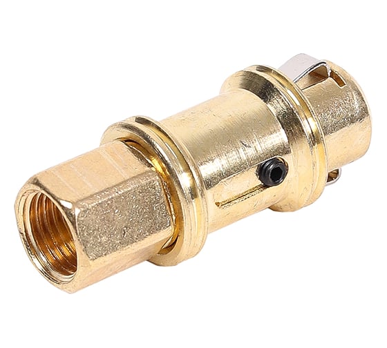 Изображение товара Наконечник подкачки колеса Крал БЫСТРОСЪЕМ ф12 внутренняя разьба (латунь) (100 шт) 6008