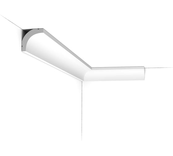 Изображение товара Потолочный лепной карниз Oracdecor Orac белый, из дюрофома, 80 шт в упаковке CB520N