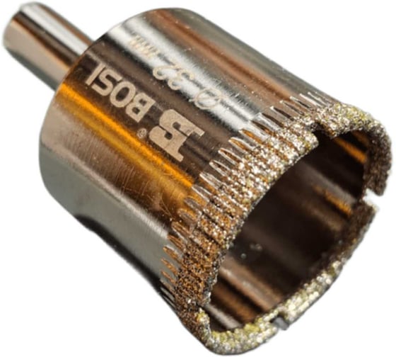 Изображение товара Коронка алмазная по стеклу и керамике BOSI 32 мм BS538132