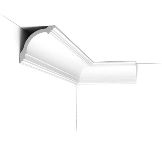 Изображение товара Потолочный лепной карниз Oracdecor Orac белый, из дюрофома, 18 шт в упаковке CB512N