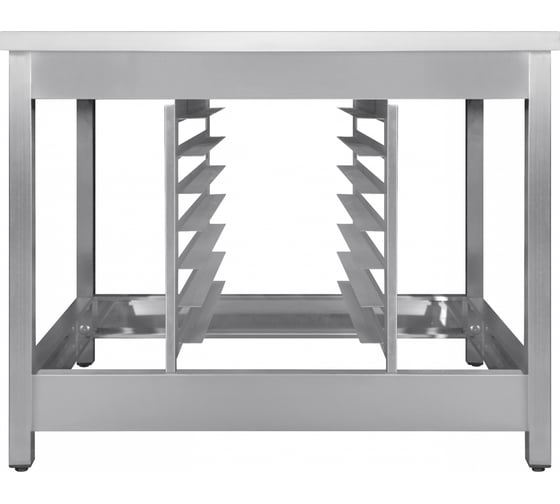 Изображение товара Подставка под пароконвектомат Luxstahl 1000*810*800 (противни 1x7) мко013
