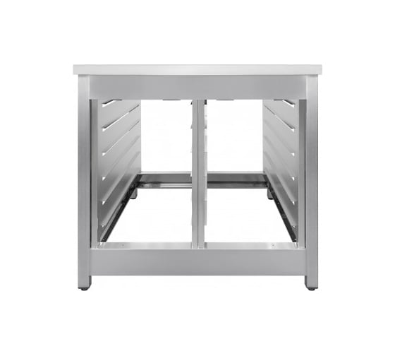 Изображение товара Подставка под пароконвектомат Luxstahl 860*900*900 (гастроемкости 2x6) мко984.1