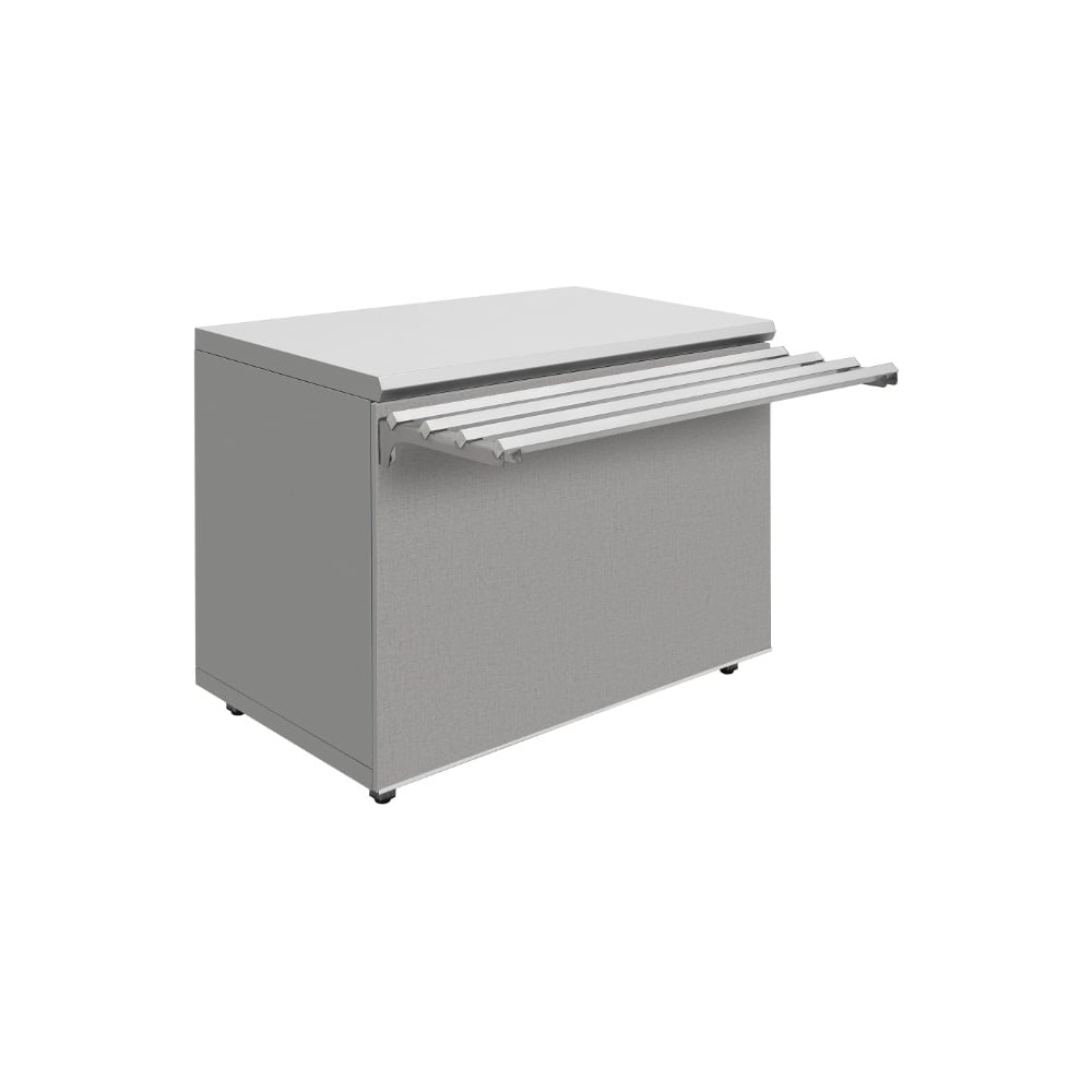 Изображение товара Прилавок нейтральный Luxstahl ПН-900 Premium из нержавеющей стали