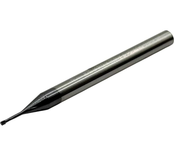 Изображение товара Резьбофреза трехзаходная твердосплавная TORNERI М1.6x0.35 (D1.2x4хD4x50x3T) по стали с покрытием TiXCo Т026177
