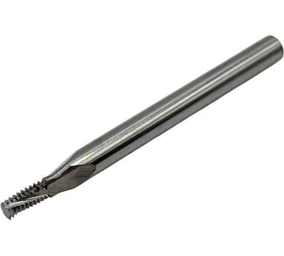 Изображение товара Резьбофреза многозаходная твердосплавная TORNERI М3.5x0.6 (D2.75x7хD4x50x3T) по алюминию Т026242