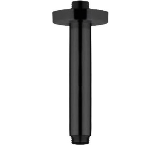 Изображение товара Потолочный держатель для верхнего душа Paini 50PZ744T620BI круглый, длина 200 мм, чёрный PVD 31439