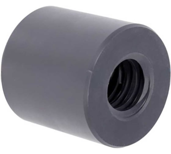 Изображение товара Гайка трапецеидальная ISKRA (нейлон) d=24 мм, шаг 5 мм (прав.резьба), LKM 24-5-D, LKM245D-ISKRA