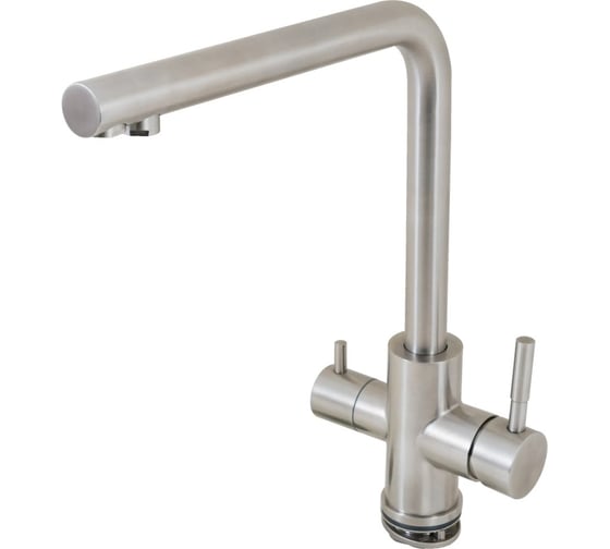 Изображение товара Смеситель для кухни с подводом для фильтра Paini NRPW6433VEB90 Norda сталь PVD 31680