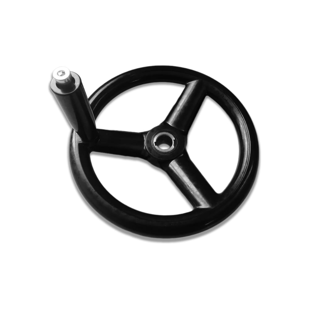 Изображение товара Бакелитовый маховик 250x22 с ручкой UnitMC для промышленных систем