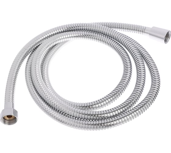 Изображение товара Шланг для душа RAIN 200см, 1/2(Имп)-1/2(Имп), EPDM, нерж. сталь, латунь антитвист, хром 569-045