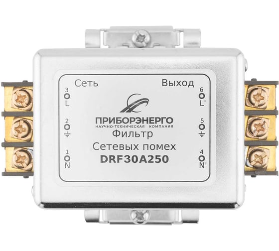 Изображение товара Фильтр сетевых помех НТК Приборэнерго DRF30A250 НФ-00000770