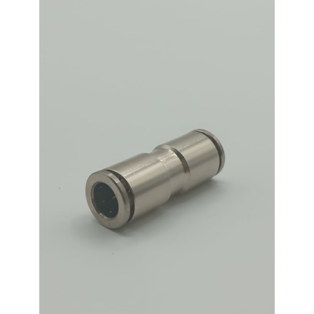 Изображение товара Соединитель цанговый прямой Контактная Механика трубка 8 и 8мм KEMU08-A