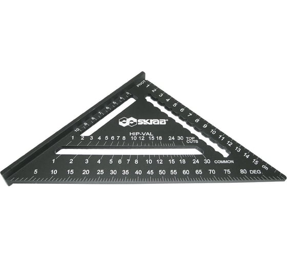 Изображение товара Столярный угольник Свенсона SKRAB 175 мм, AL, метрический 40337