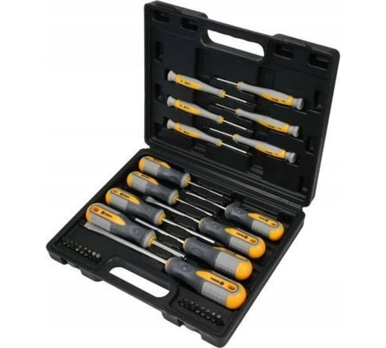 Изображение товара Набор отверток с битами 31 шт. VOREL 60785